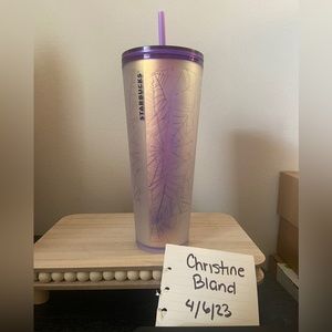Starbucks Frosted Spiderweb Tumbler